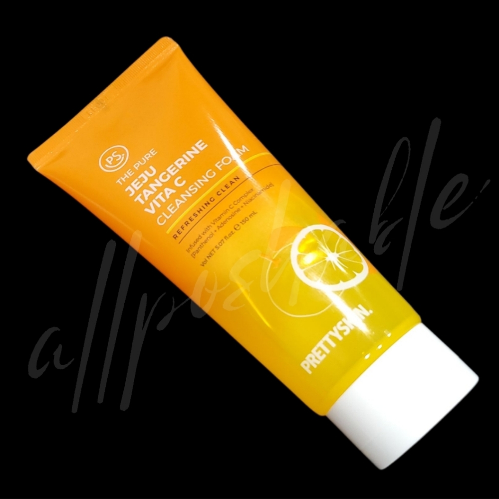 ⭐️$10 Add On⭐️ PRETTYSKIN Jeju Tangerine Vitamin C Cleansing Foam